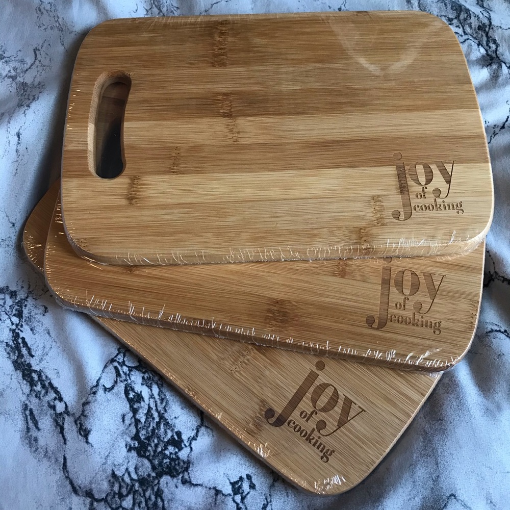 Joy of Cooking Mini Bamboo Cutting Board